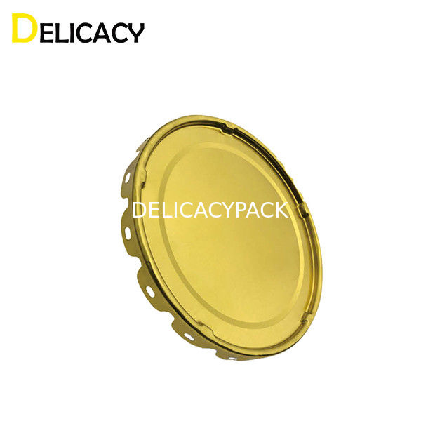 Tapas de la poder del metal del hierro del substrato de la hojalata para 10L alrededor del cubo químico industrial de la pintura