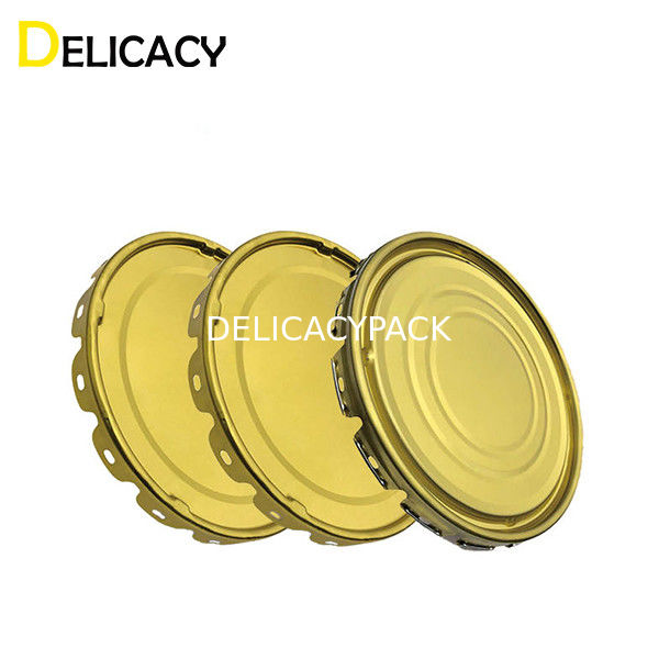 Tapas de la poder del metal del hierro del substrato de la hojalata para 10L alrededor del cubo químico industrial de la pintura