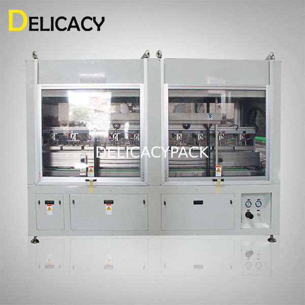 Pequeño rectangular automático de Línea de producción de latas For 1L 5L puede