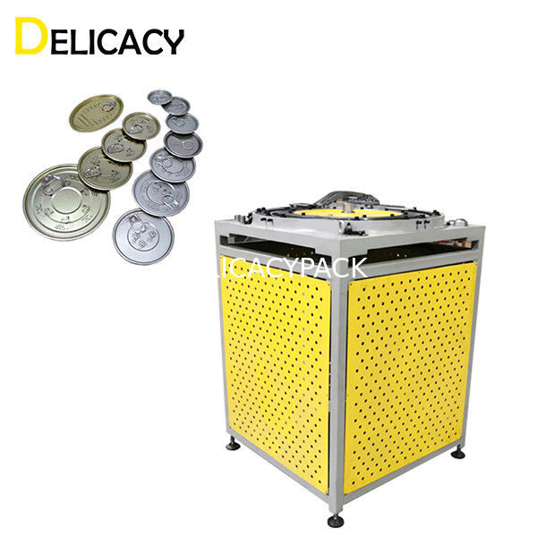 La línea que encrespa el metal Tin Can End Making 1500 de Máquina de producción de latas For termina/minuto