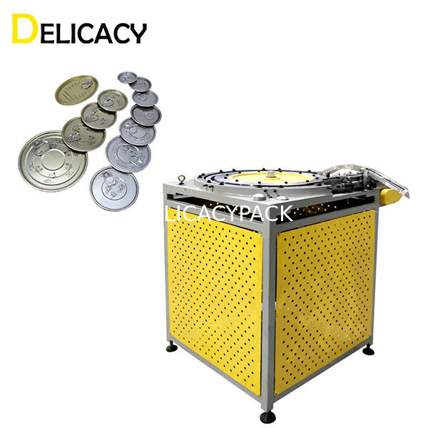 La línea que encrespa el metal Tin Can End Making 1500 de Máquina de producción de latas For termina/minuto