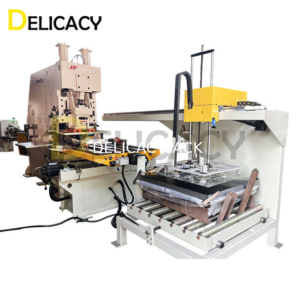 Cargador automático y sistema de alimentación de hojas para la línea de fabricación de fondo 83 / 99 / 127mm