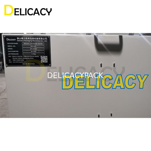 Sostenibilidad Detector de fugas de aerosoles para la máquina de fabricación de aerosoles de color personalizado