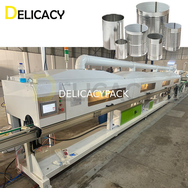 Horno de secado por inducción de 2 kW para la producción de latas de leche en polvo de alimentos y bebidas