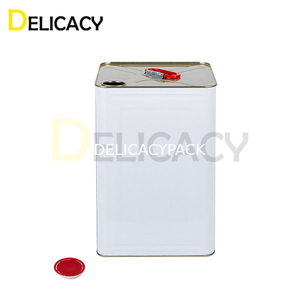 Línea de producción automática de 3 fases para contenedores de lata de hierro de 18L