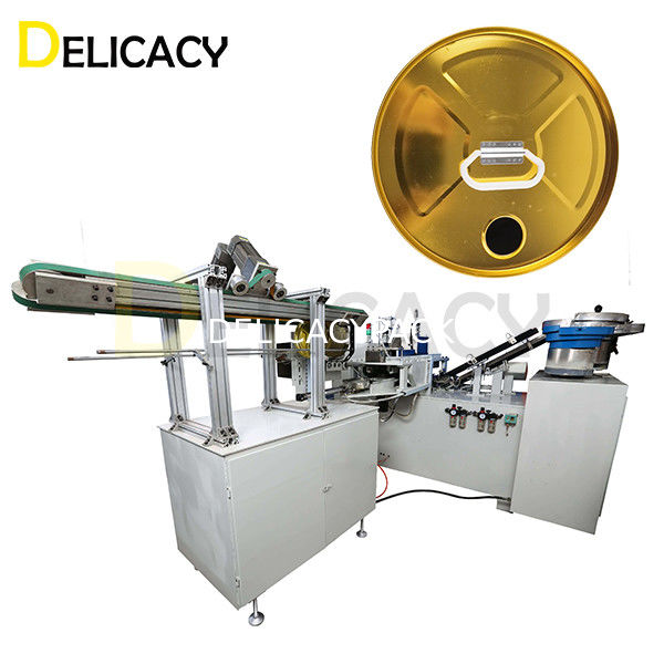 Soldadora automática de puntos de mango para tapas redondas: mejora de la eficiencia en la soldadura de piezas circulares