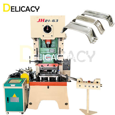 Línea automática de fabricación de latas rectangulares de 4L con mango superior para latas
