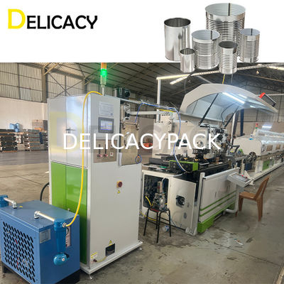 Máquina de soldadura de resistencia para la fabricación de latas de estaño 3 fase 35KW