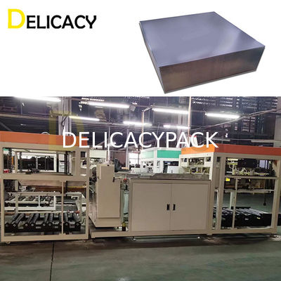 Eficiencia Máquina automática de corte de bandas de pintura de aumento de la producción de la lata de pintura 50m/min